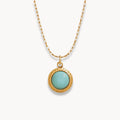 Amazon Stone Pendant Necklace - Zafinne Jewelry