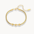 Beads Snake Chain Bracelet - Zafinne Jewelry