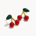 Cherry Earrings - Zafinne Jewelry