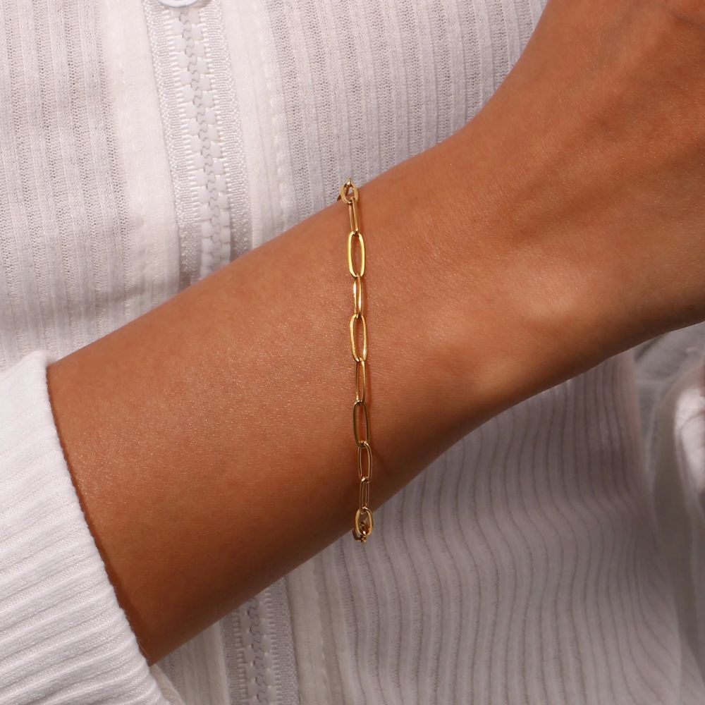 Clip Chain Bracelet - Zafinne Jewelry