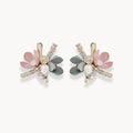 Colorful Flowers Earrings - Zafinne Jewelry