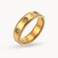 Crystal Stars Ring - Zafinne Jewelry