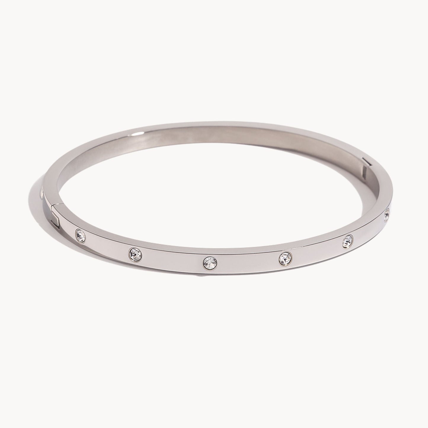 Dotted Sparkle Buckle Bracelet - Zafinne Jewelry