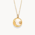 Eden Bloom Mother of Pearl Necklace - Zafinne Jewelry