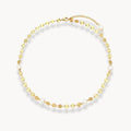 Freshwater Pearl Flower Sequins Necklace - Zafinne Jewelry