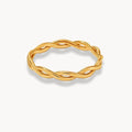 Infinity Double Layer Ring - Zafinne Jewelry