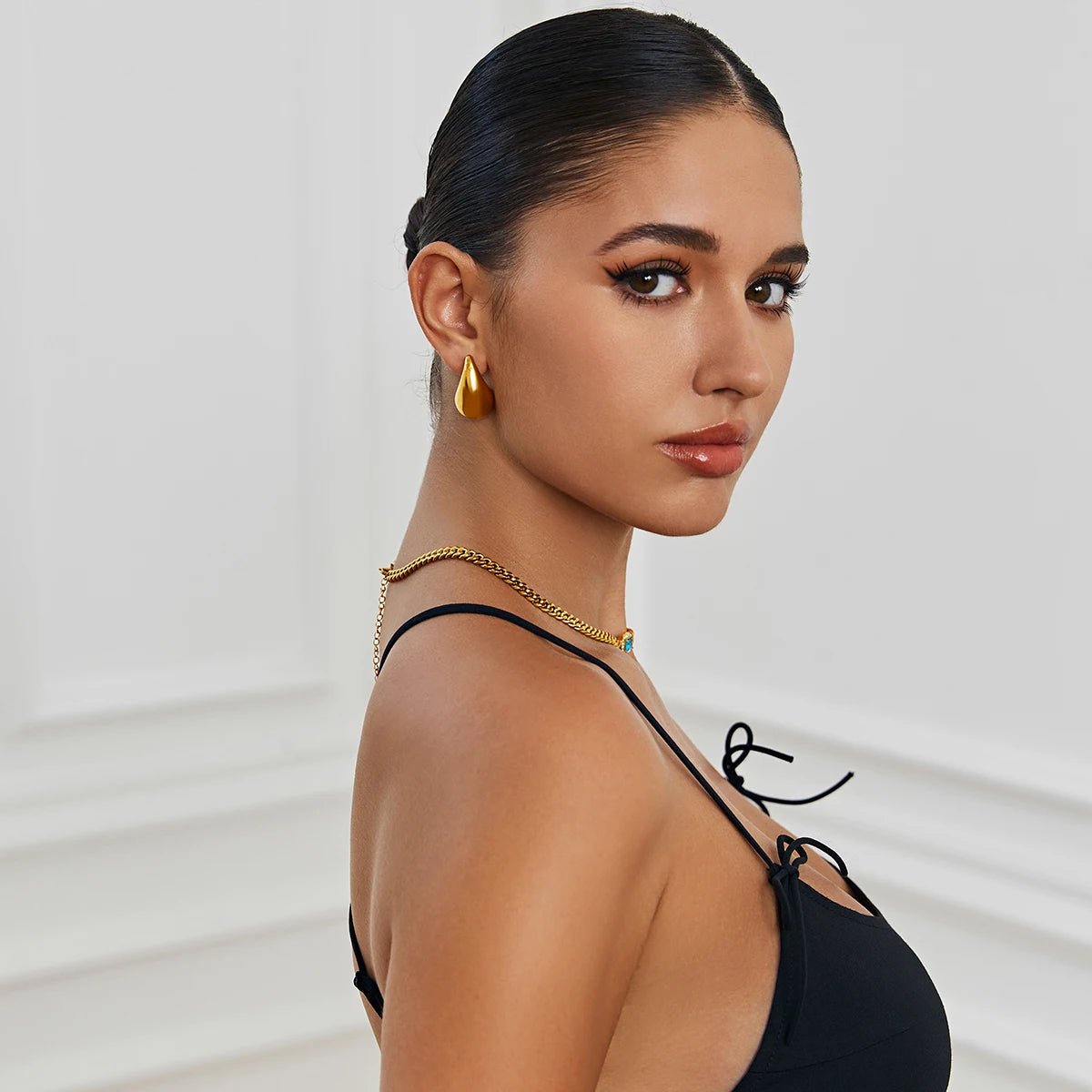 Pear Drop Earrings - Zafinne Jewelry