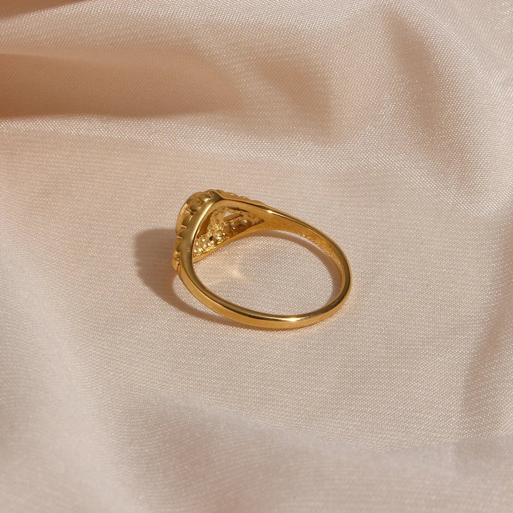 Vintage Freshwater Pearl Ring - Zafinne Jewelry