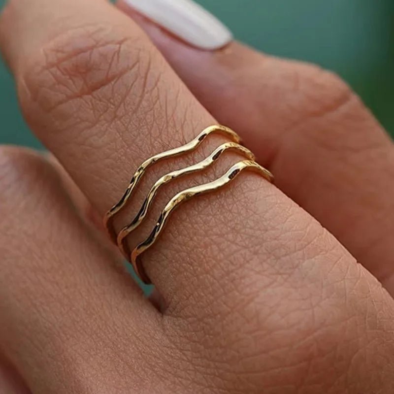 Wave Ring - Zafinne Jewelry