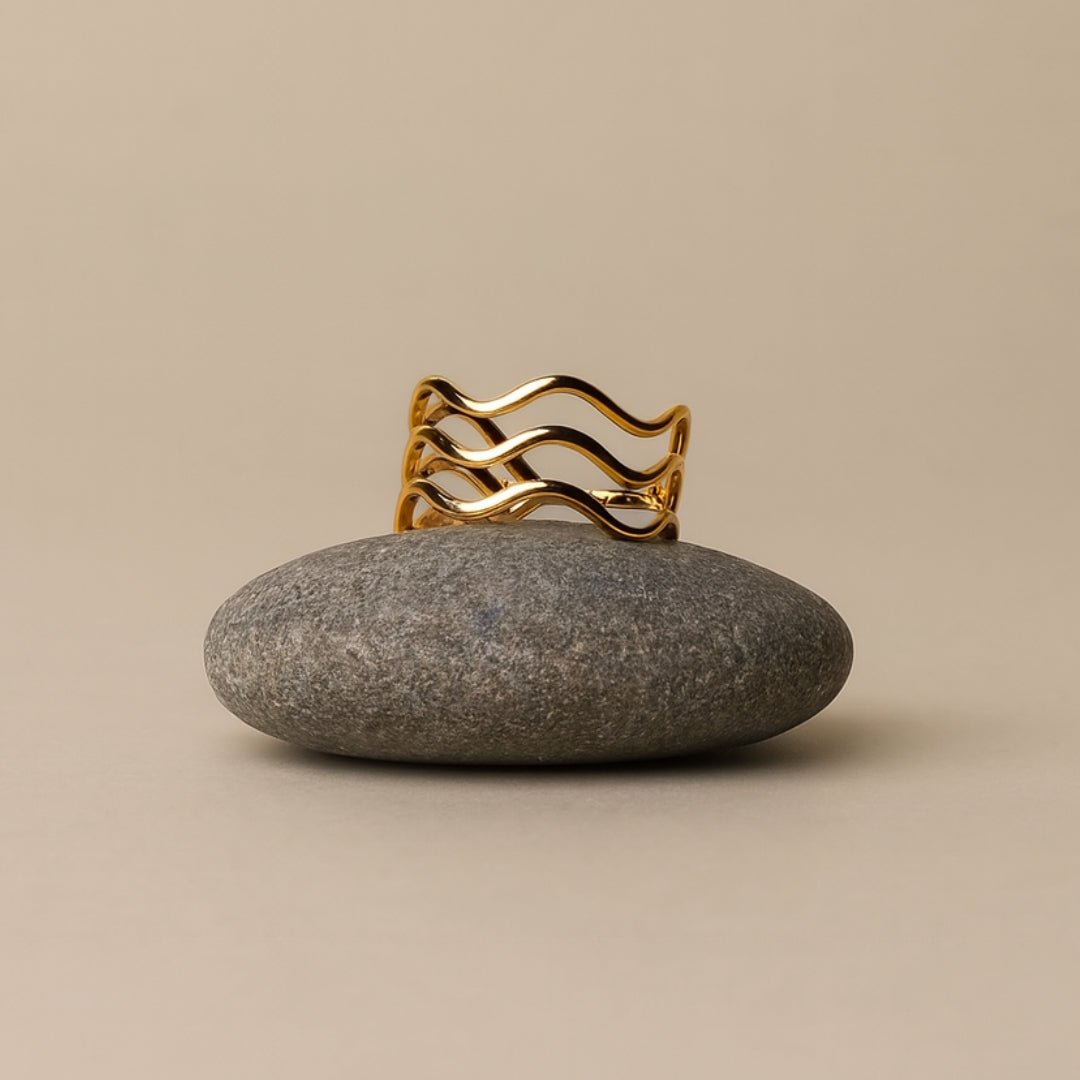 Wave Ring - Zafinne Jewelry