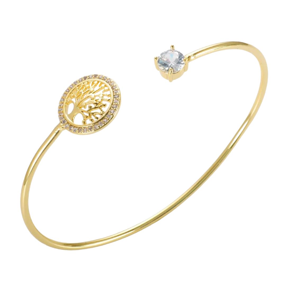 Tree Of Life Bangle Bracelet