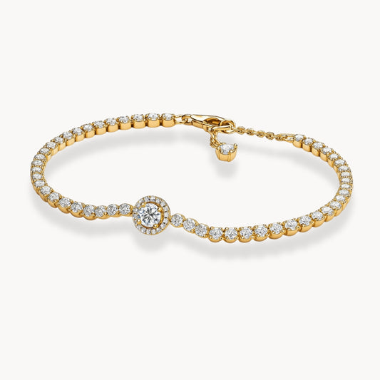 Elise Solitaire Tennis Bracelet