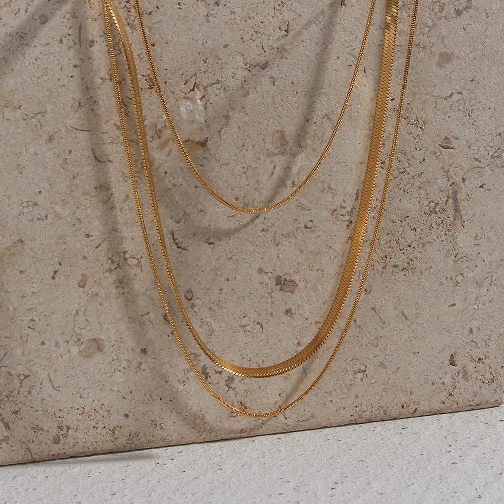 Snake Layering Necklace