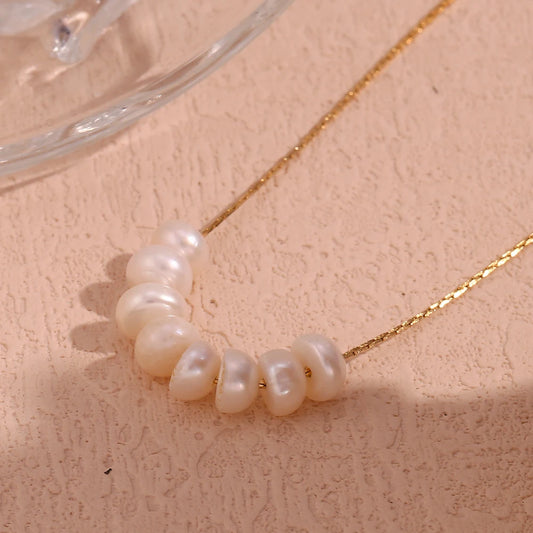 Freshwater Pearls Pendant Necklace