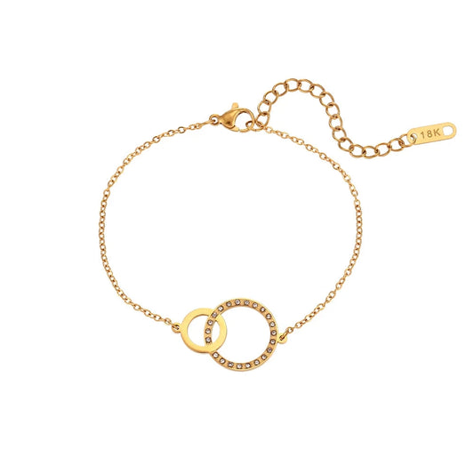 Loop Link Pendant Bracelet