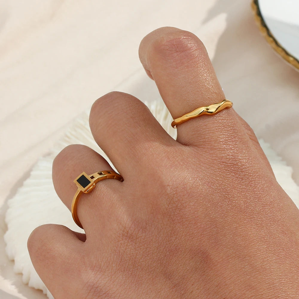 Adjustable Irregular Ring