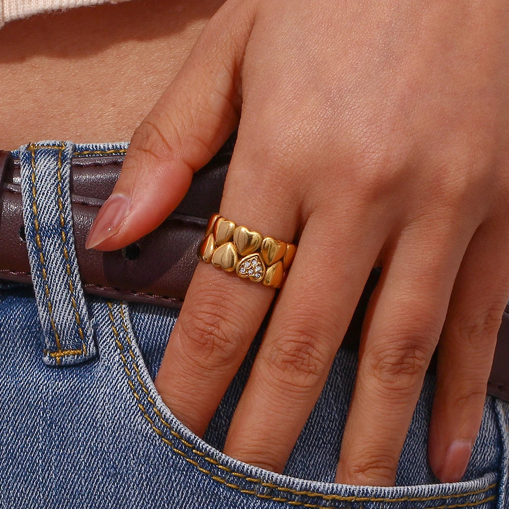 Heart Sequence Ring