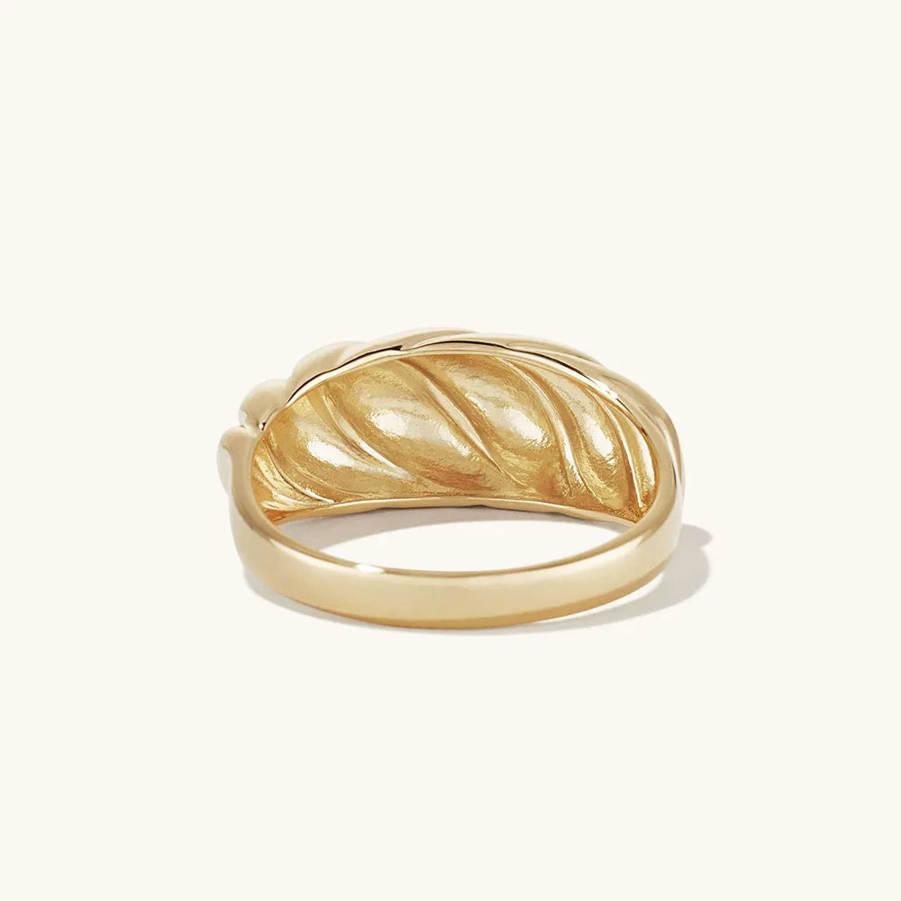 Classic Croissant Ring