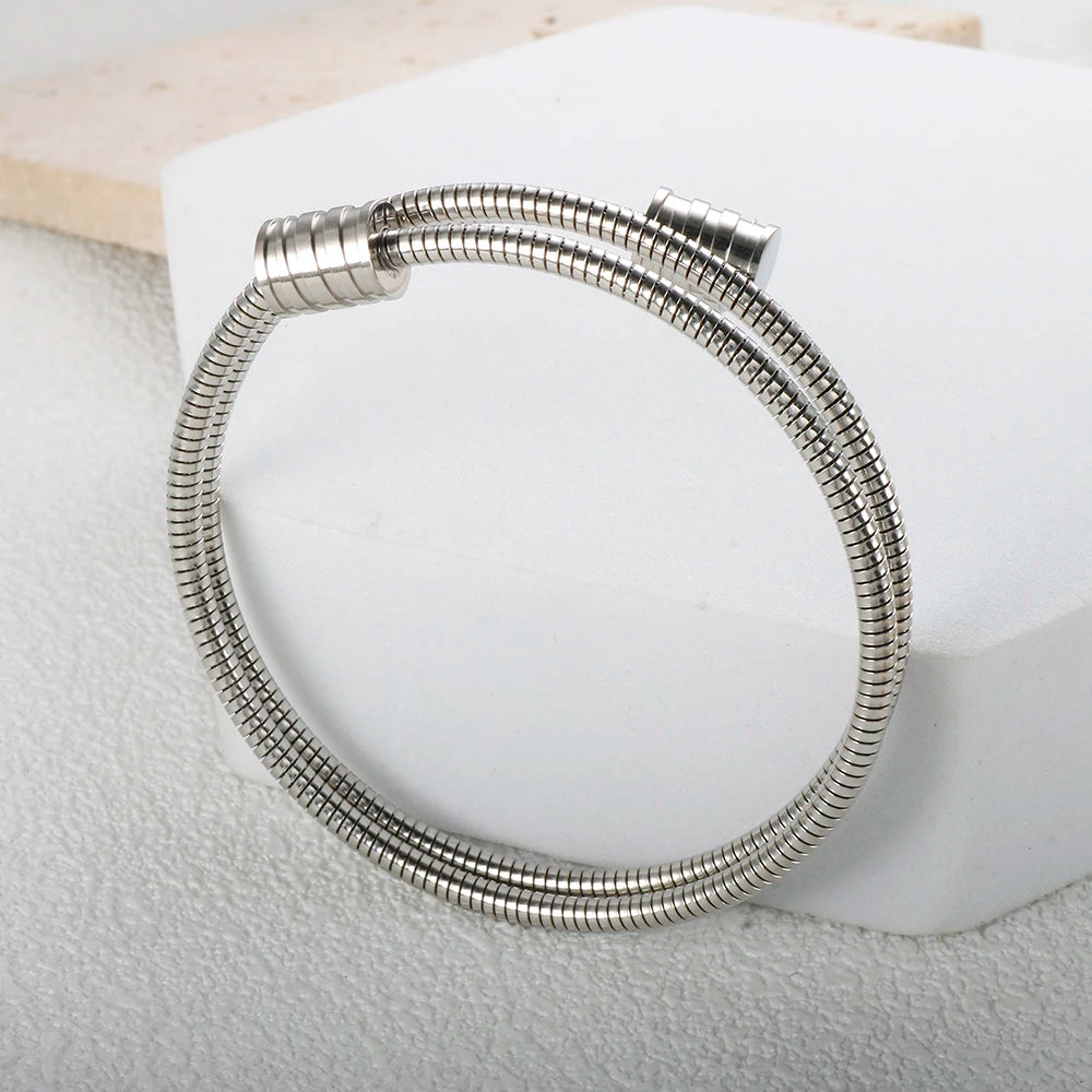 Twisted Bangle Bracelet