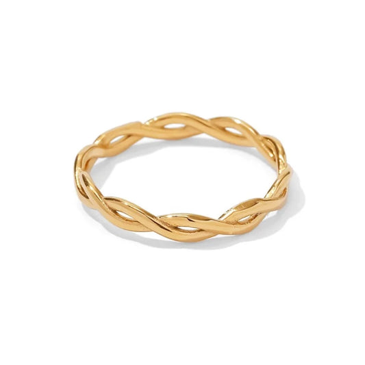 Infinity Double Layer Ring