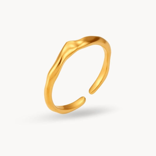 Adjustable Irregular Ring - Zafinne Jewelry
