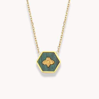 Bee Pendant Necklace - Zafinne Jewelry