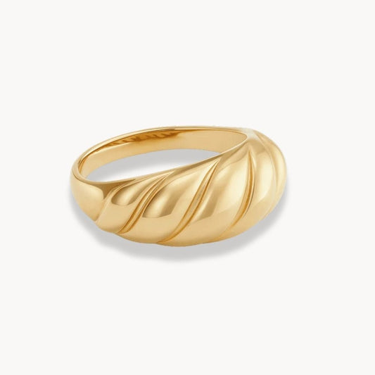 Classic Croissant Ring - Zafinne Jewelry