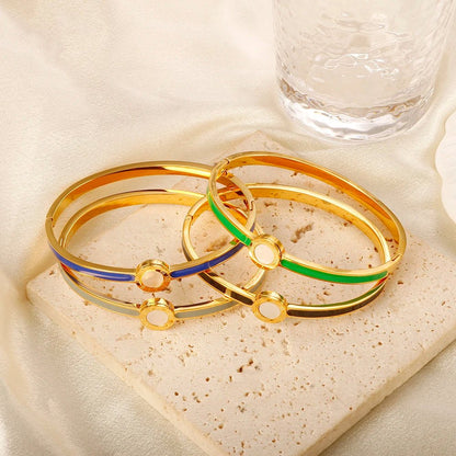 Colorful Roman Numerals Bracelet - Zafinne Jewelry