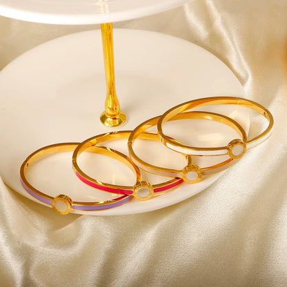 Colorful Roman Numerals Bracelet - Zafinne Jewelry