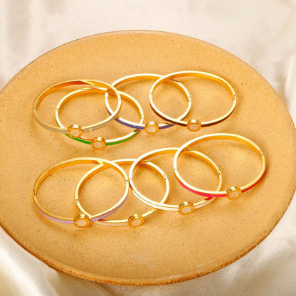 Colorful Roman Numerals Bracelet - Zafinne Jewelry