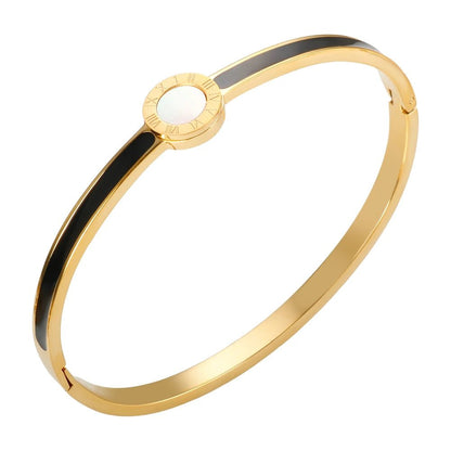 Colorful Roman Numerals Bracelet - Zafinne Jewelry