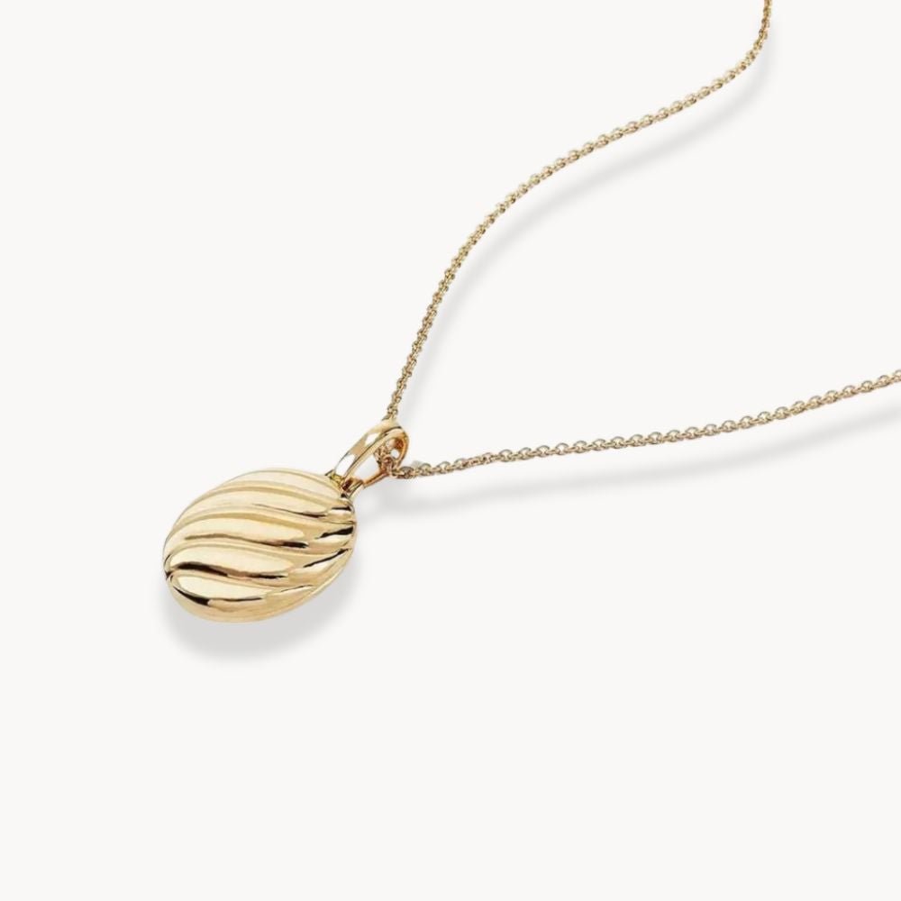 Croissant Pendant Necklace - Zafinne Jewelry