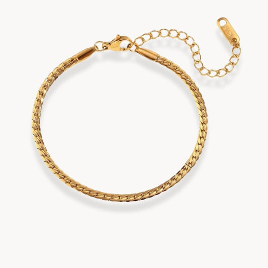 Cuban Chain Bracelet - Zafinne Jewelry