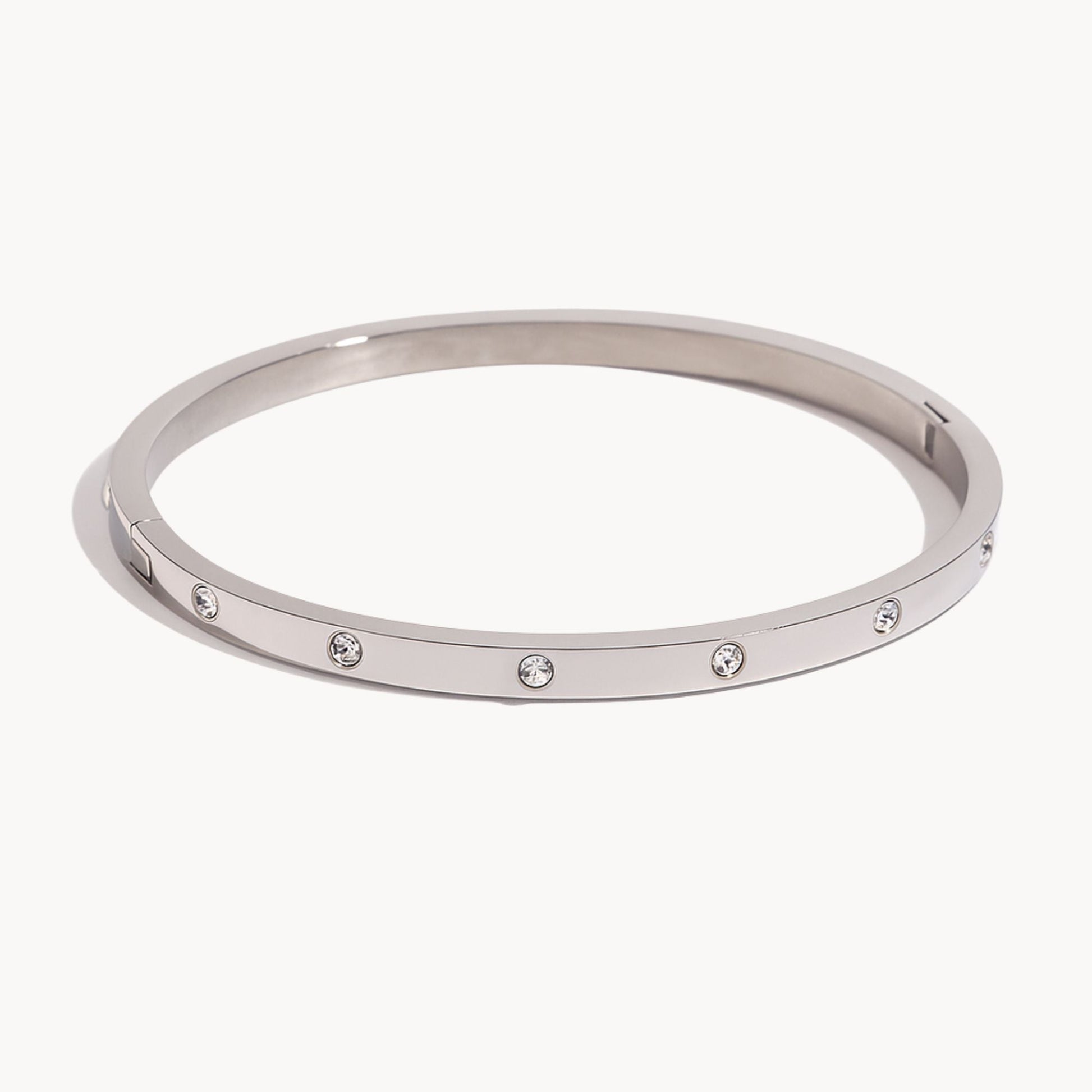 Dotted Sparkle Buckle Bracelet - Zafinne Jewelry