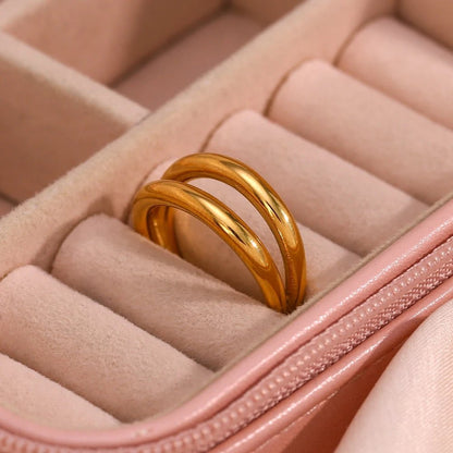 Double Layer Ring - Zafinne Jewelry
