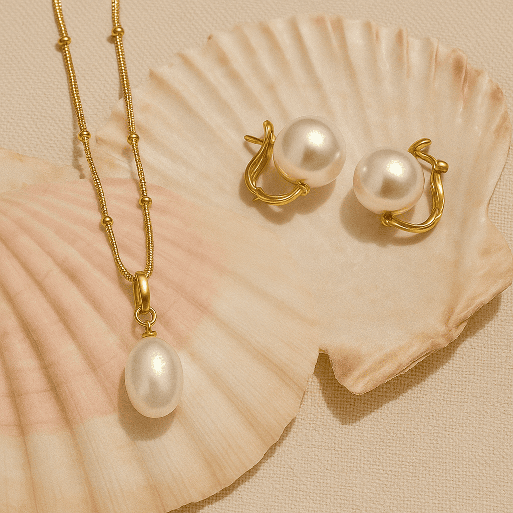 Freshwater Pearl Pendant Necklace - Zafinne Jewelry