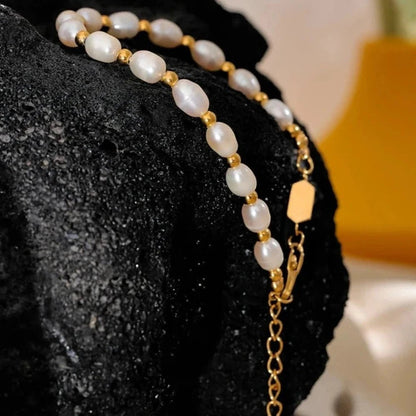 Freshwater Pearls Beads Bracelet - Zafinne Jewelry