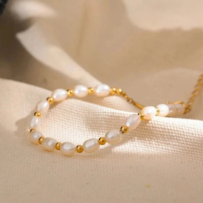 Freshwater Pearls Beads Bracelet - Zafinne Jewelry