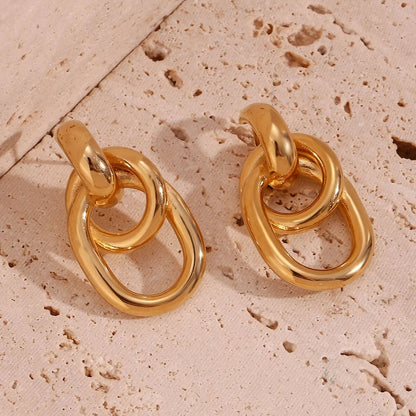 Geometric Earrings - Zafinne Jewelry