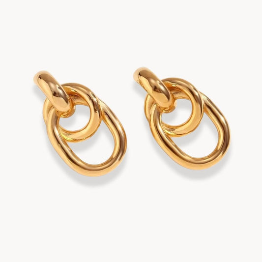 Geometric Earrings - Zafinne Jewelry