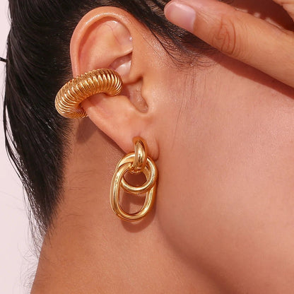 Geometric Earrings - Zafinne Jewelry