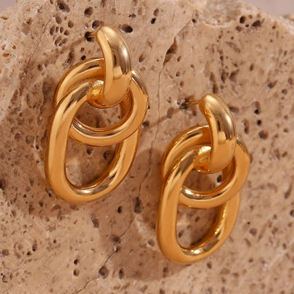 Geometric Earrings - Zafinne Jewelry