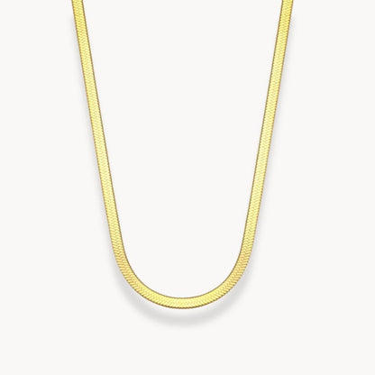 Herryingbone Chain Necklace - Zafinne Jewelry