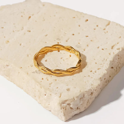 Infinity Double Layer Ring - Zafinne Jewelry