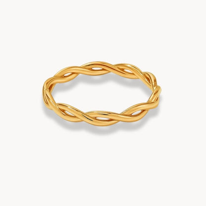 Infinity Double Layer Ring - Zafinne Jewelry
