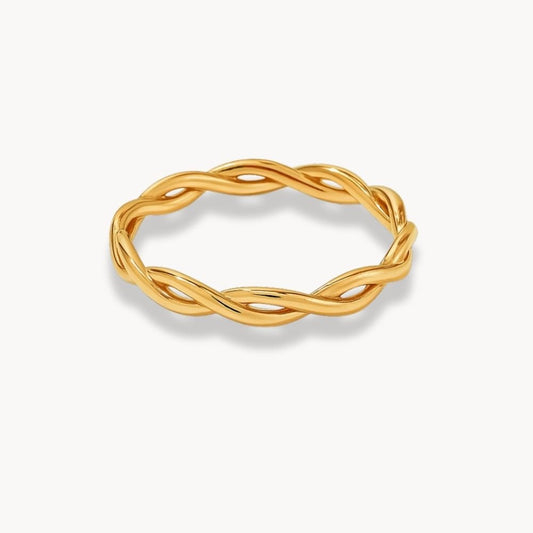 Infinity Double Layer Ring - Zafinne Jewelry