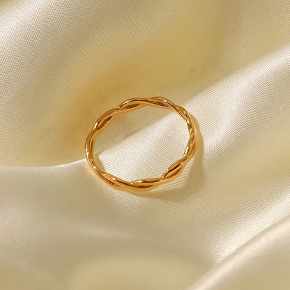 Infinity Double Layer Ring - Zafinne Jewelry