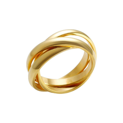 Dreifach verschlungener Ring