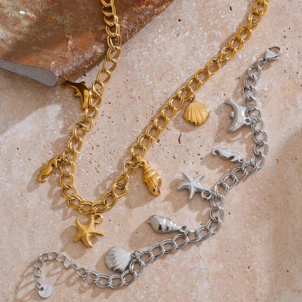 Ocean Style Necklace - Zafinne Jewelry