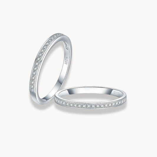Silver Sparkle Ring - Zafinne Jewelry